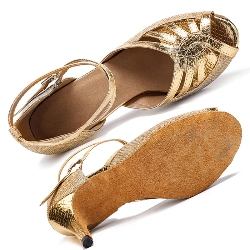 Туфли женские для латиноамериканских танцев мягкая подошва обувь банкета