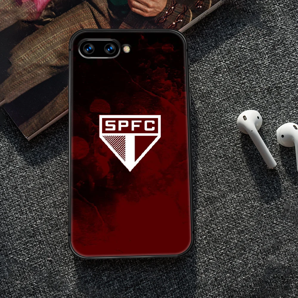 

Sao Paulo Futebol Clube Phone Case Cover Hull For HUAWEI honor 7a 8 8s 8a 8x 9 9x 10 20 i Lite Pro black Bumper Painting Funda