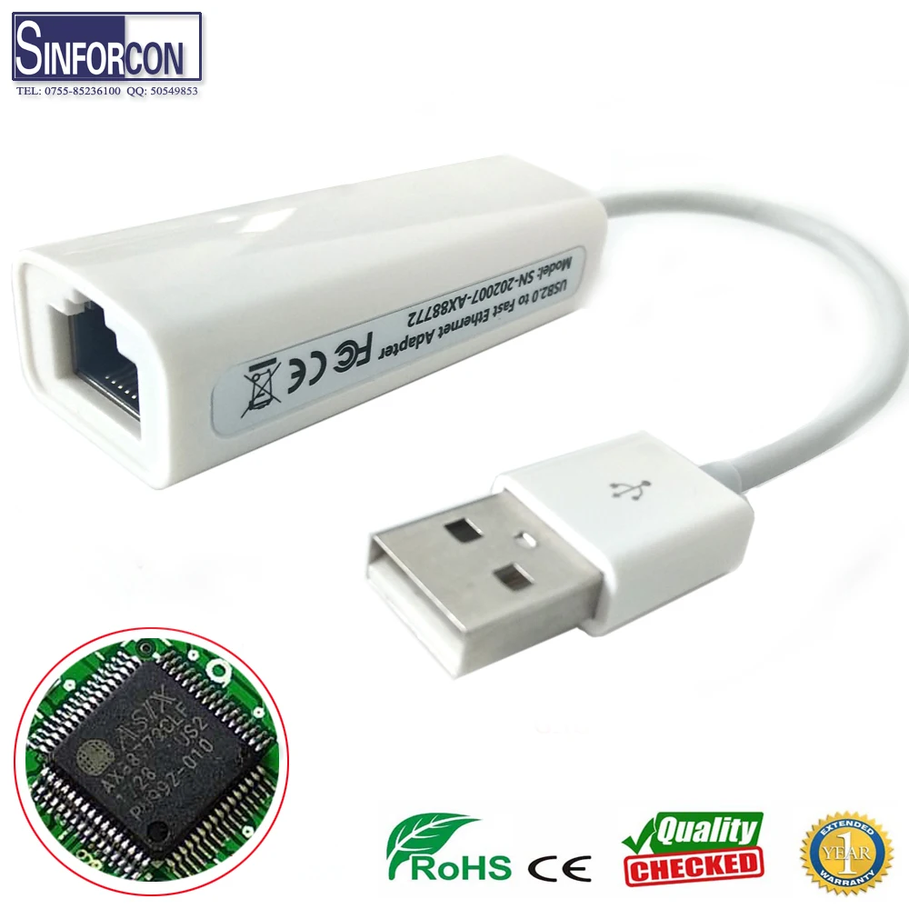 Кабель адаптер 20 см ASIX 88772 AX88772C AX88772B usb2.0 к RJ45 Ethernet LAN для мобильного телефона mikrotik