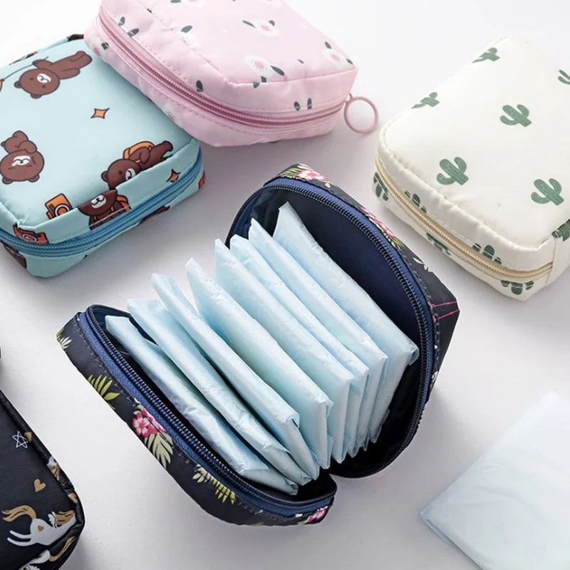 

Small Cosmetic Bag Girl Lipstick Bag Women Make Up Organizer Bag Beautician Makeup Pouch Sanitary Pads Bags Toiletry Beauty Case