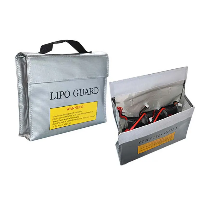 

Fireproof Lipo Battery Explosion Proof Safety Bag Fire Resistant for Lipo Battery FPV Racing Drone RC Model Flame retardant