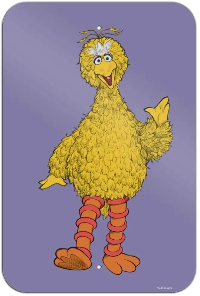 

GRAPHICS & MORE Sesame Street Vintage Big Bird Home Business Office Sign