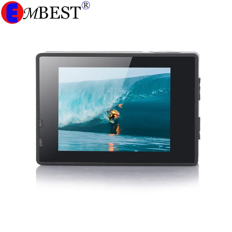 Спортивная Экшн-камера EMBEST 4K wifi с пультом дистанционного управления Ultra HD Водонепроницаемая подводная 30 м видеокамера 16MP 170 градусов широкоугольный