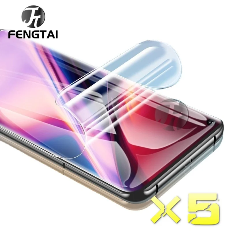 

Hydrogel Film on the Screen Protector For OnePLus 9 8 7t 9R Nord 10 Full Cover Soft Screen Protector For OnePLus 7T 6T 5T 8T Pro