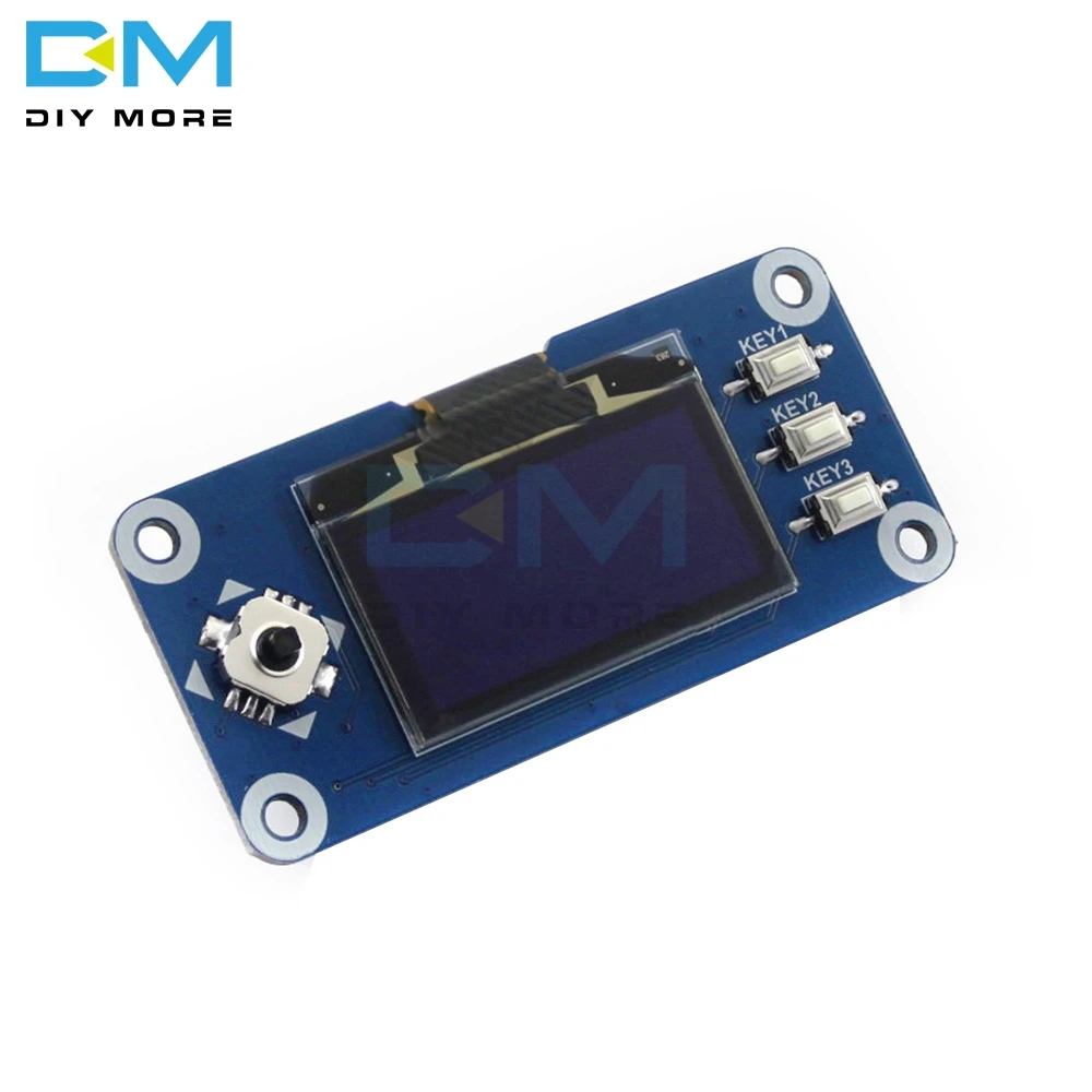 1.3 inch 1.3&quot OLED Display Hat For Raspberry Pi 2B/3B/3B+/Zero/Zero W 128x64 Pixels SPI I2C IIC Interface Embedded Controller |