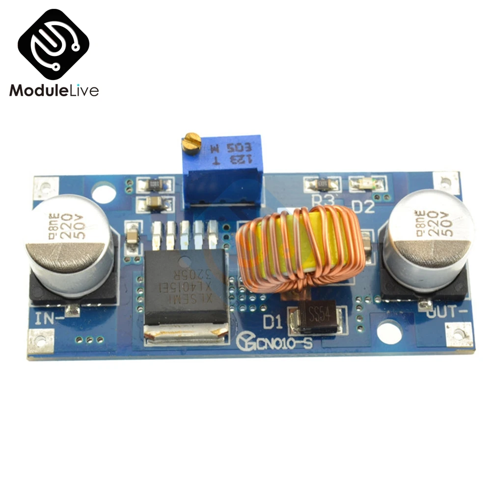 5A DC понижающий Регулируемый Модуль питания светодиодное литиевое зарядное