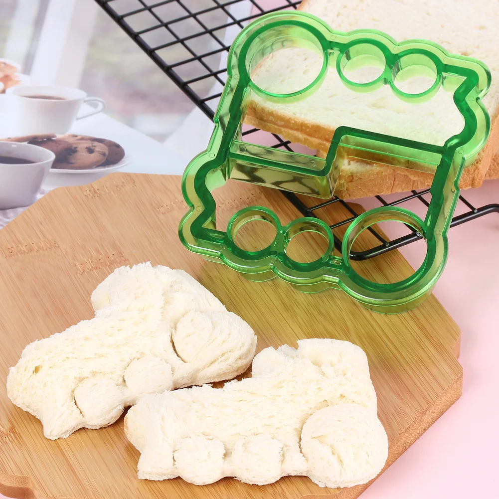 Сэндвичница резак Тост Box Торт риса рулона Бенту DIY Кухня гаджеты головоломки