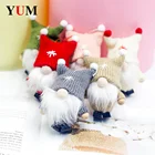 Карликовый гном, рождественские украшения для дома, кукла Санта-Клауса, украшение для рождественской елки, декоративный стол, эльф, ручная работа, подарок на Новый год