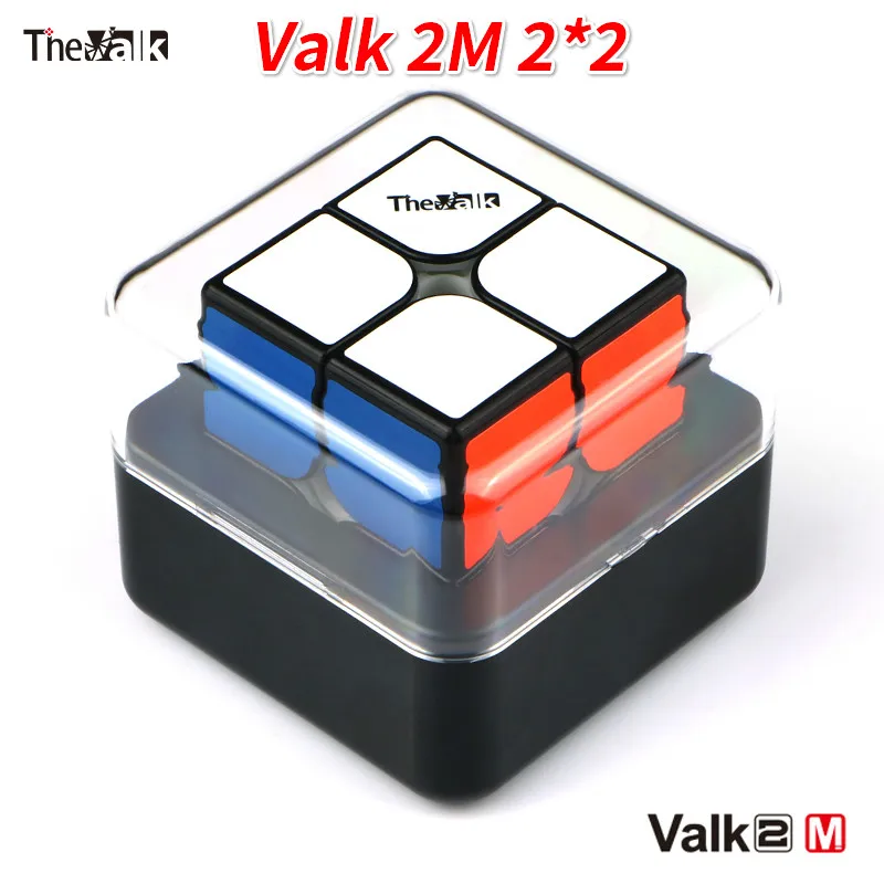

Qiyi Mofangge Valk 2 M Magnetic 2x2x2 Speed Cube Magic Cube Valk 2 Light Magnetic Puzle For WCA Professional Toys For Children