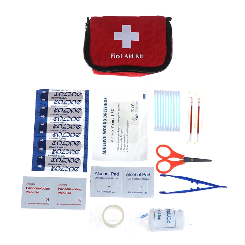 

New Mini Family First Aid Kit Sport Travel Kit Home Medical Bag Outdoor Car Emergency Survival Kit