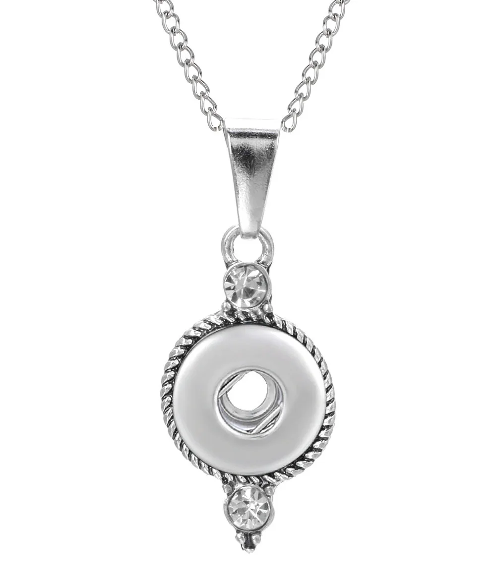 Новые ювелирные изделия с кнопками-застежками мини-ожерелья подвеской-застежкой