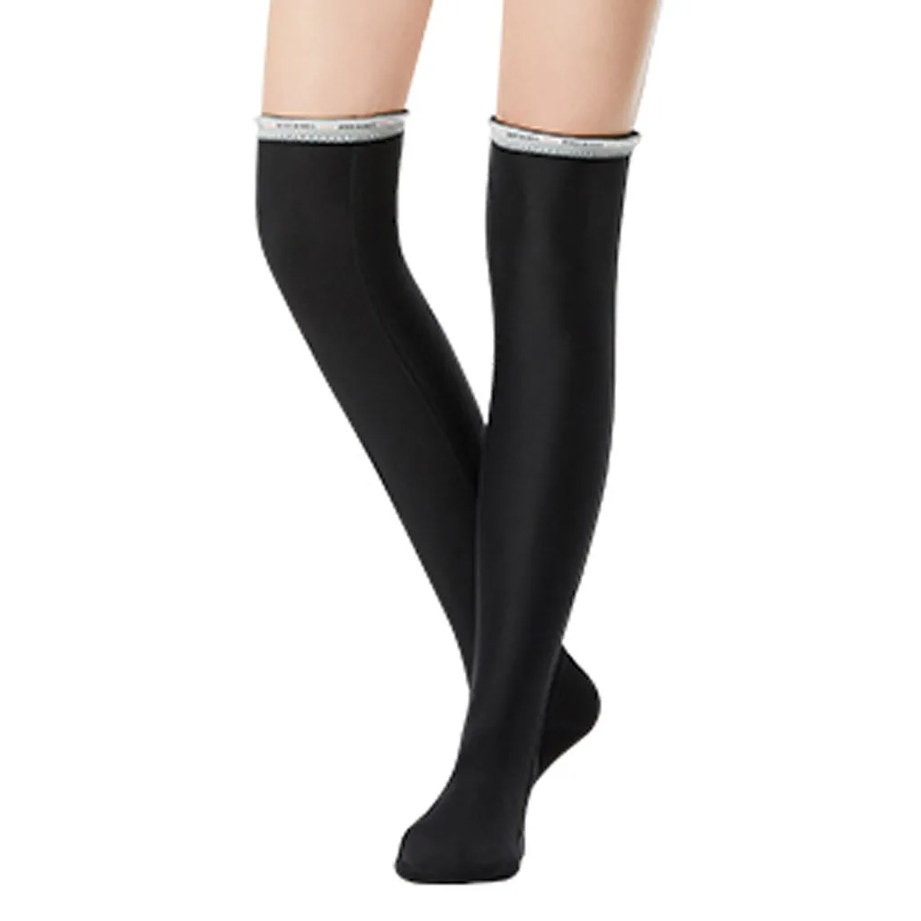 Женские длинные носки для дайвинга 1 5 мм теплые нескользящие плавания|Ласты