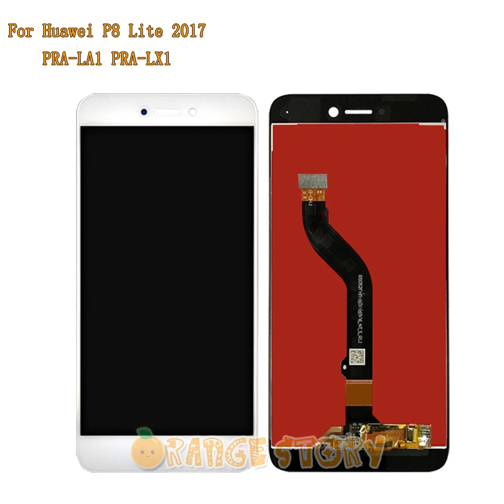 Деталь для ремонта полный ЖК дисплей сенсорный экран Huawei P8 Lite 2017 Φ/honor 8 lite Φ +