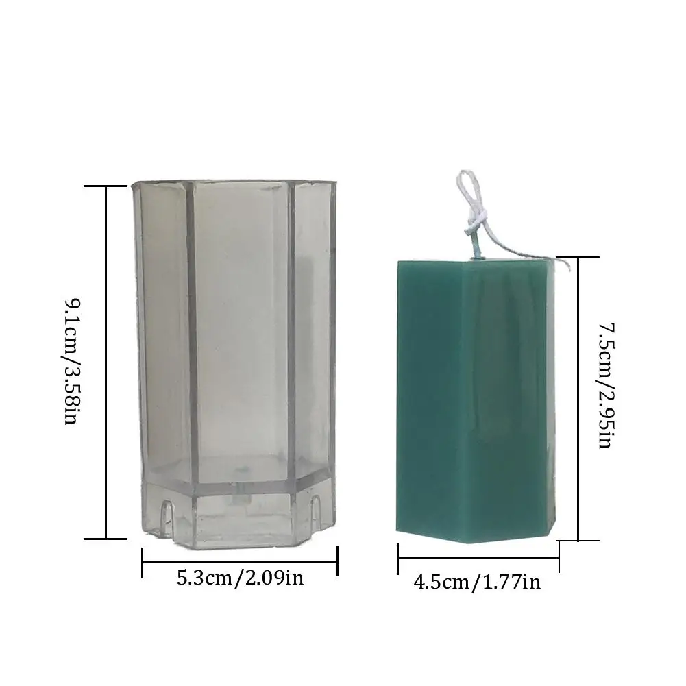 Форма в виде шестигранной свечи модель ручной работы сделай сам форма для