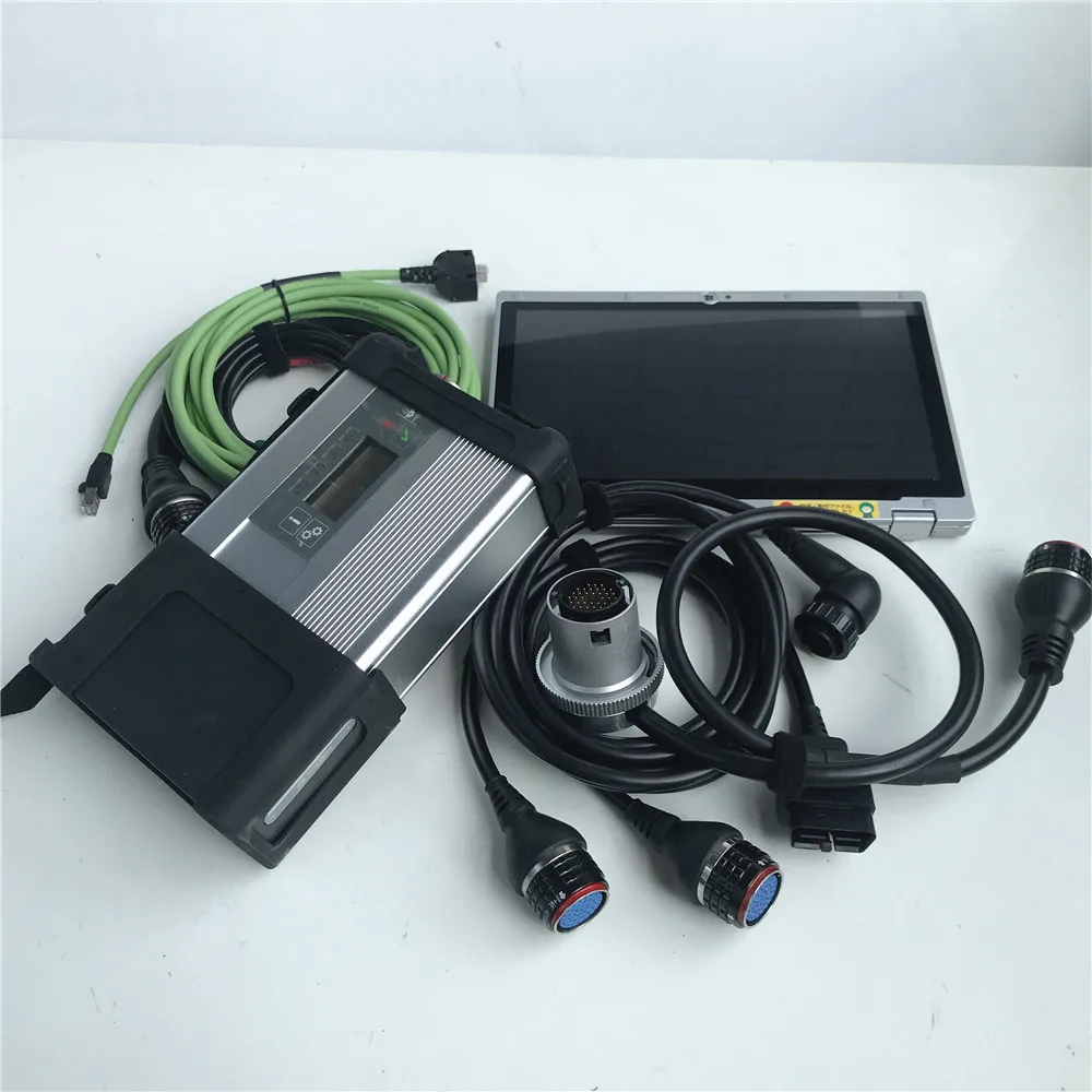 Б/у ноутбук CF AX2 i5 8g Быстрая скорость + MB star C5 sd connect с V2021.06 программное обеспечение