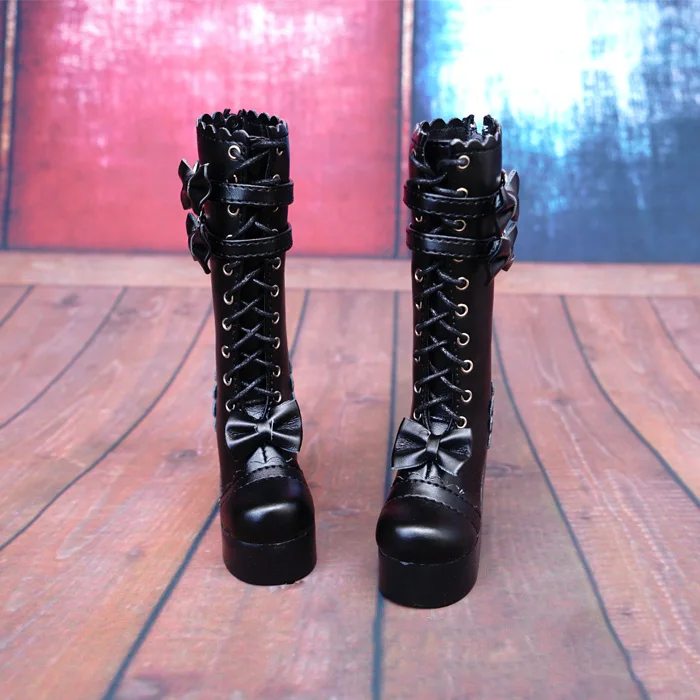 Кожаные туфли на высоком каблуке BJD в масштабе 1/4 1/3 для аксессуаров кукол MSD SD13