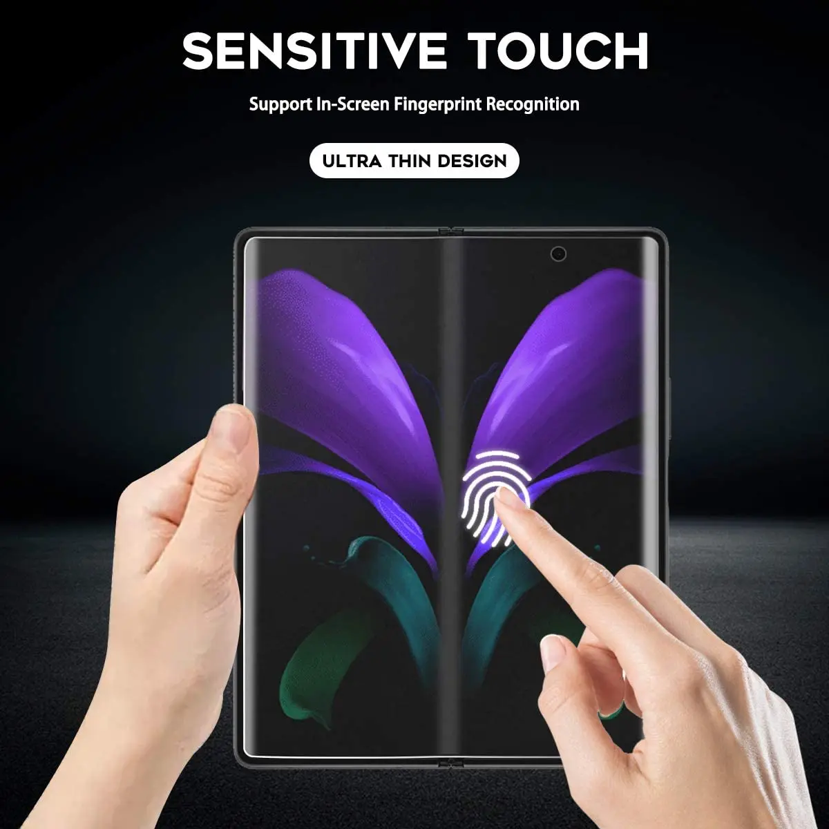 3in1 hydrogel film for samsung galaxy z fold 3 5g full coverage screen protector front back protective film for samsung z fold3 free global shipping