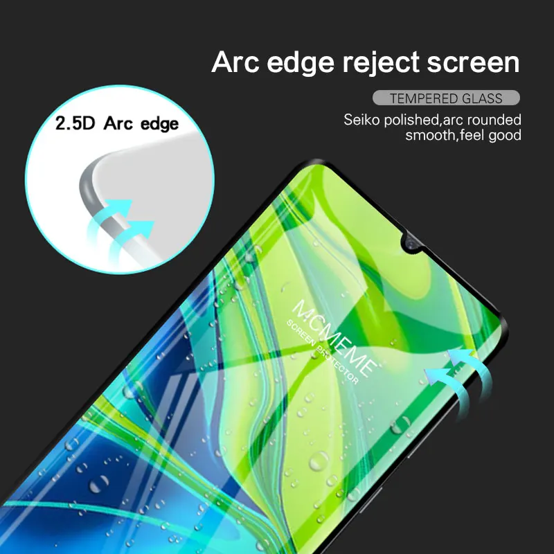 Для xiaomi note 10 note10 pro защитный чехол для экрана черный мягкий из ТПУ с полным