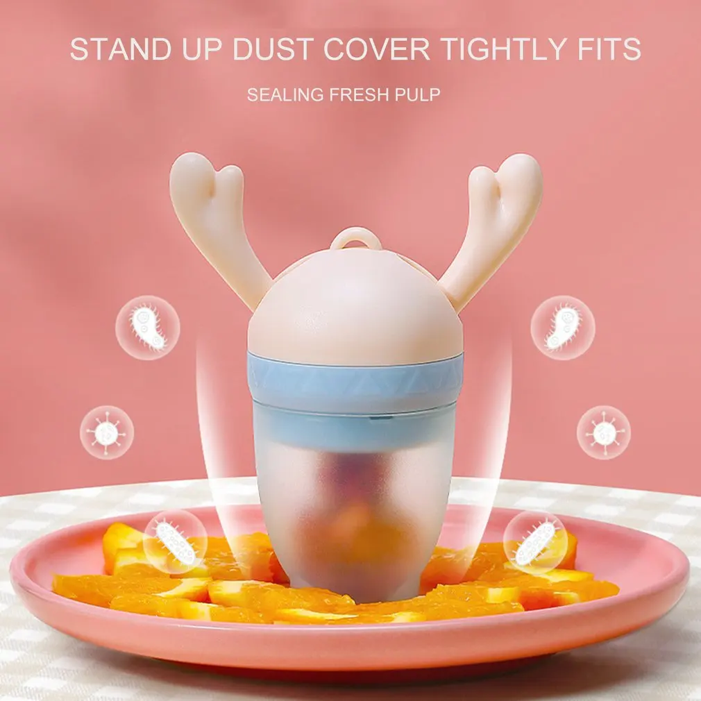 

Kids Fruit Food Feeder Pacifier Fruit Feeder Removable Safe Fresh Food Feeder For Toddlers And Kids Teething Toy