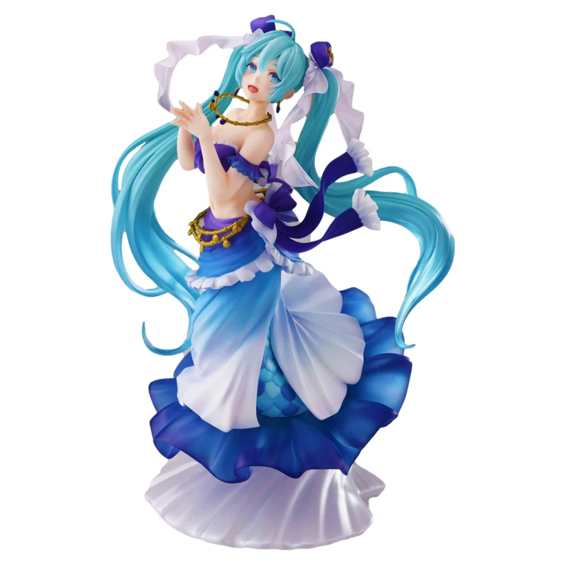 

2021 Taito Vocaloid Hatsune Miku Mermaid Princess 23Cm Amp Artist Master Piece Action Figure Anime Decor Doll Collect Model Toys