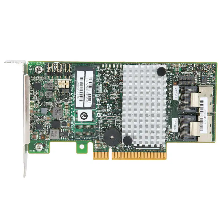 for LSI 9267-8i 2208 6Gb/s 512MB PCI-E 2.0 8Port SATA/SAS RAID0/1/10 Controller Card Low Baffle PCIE RAID | Компьютеры и офис