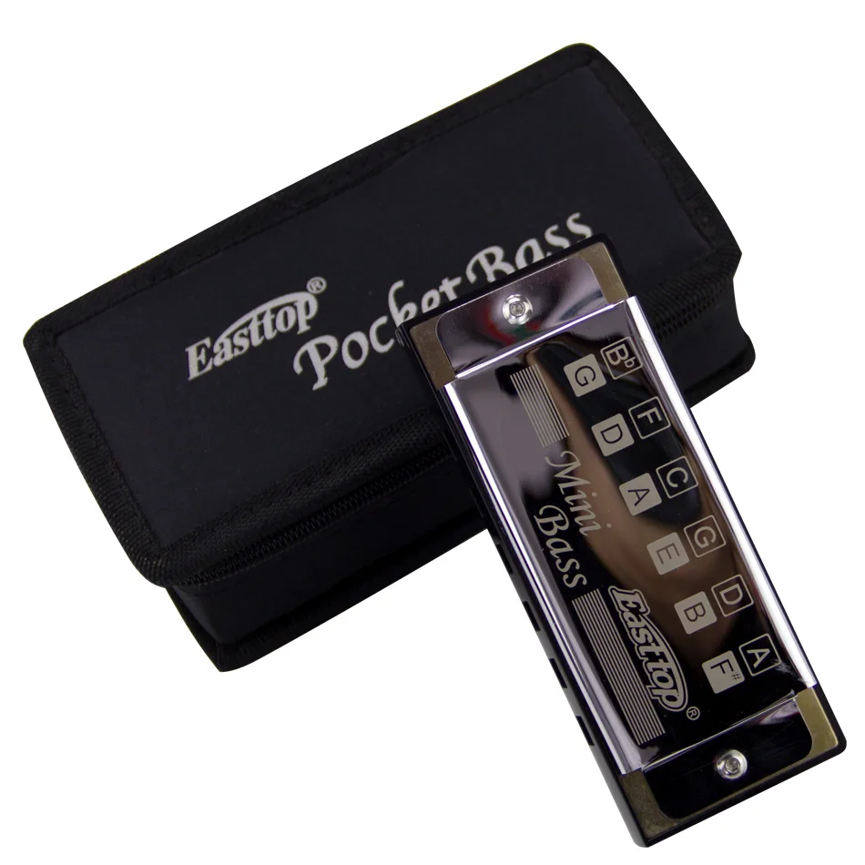 Мини Бас EASTTOP новая профессиональная Губная гармошка ансамбль из меди