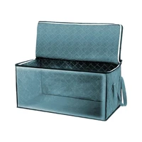hot sale non woven storage box quilt foldable storage bag wardrobe moisture proof storage dust proof clothing box and f0s3