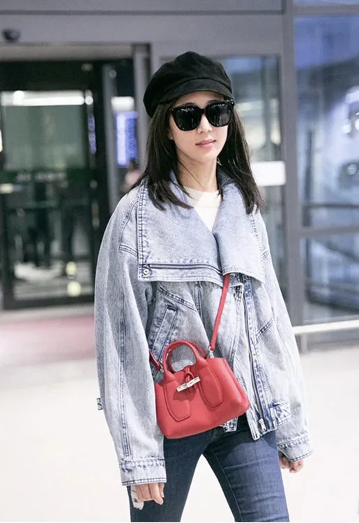 

New cowhide bamboo bag female mini dumpling bag messenger bag mini handbag