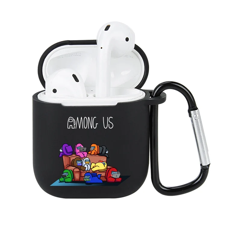 

Game Don't Banish Me Cartoon Earphone Silicone Case for AirPods 1 2 Wireless Bluetooth Earphone Protector Cover