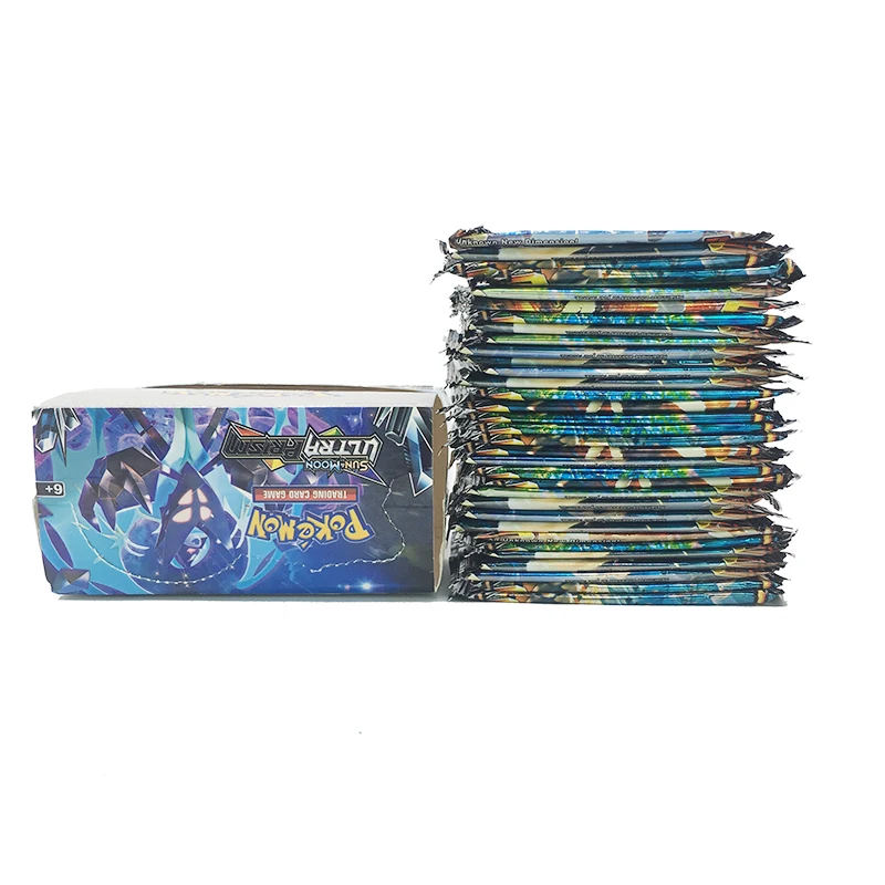 Pokemon Card 324 шт. GX EX MEGA Sun Moon Ultra Prism Коллекционные детские игрушки