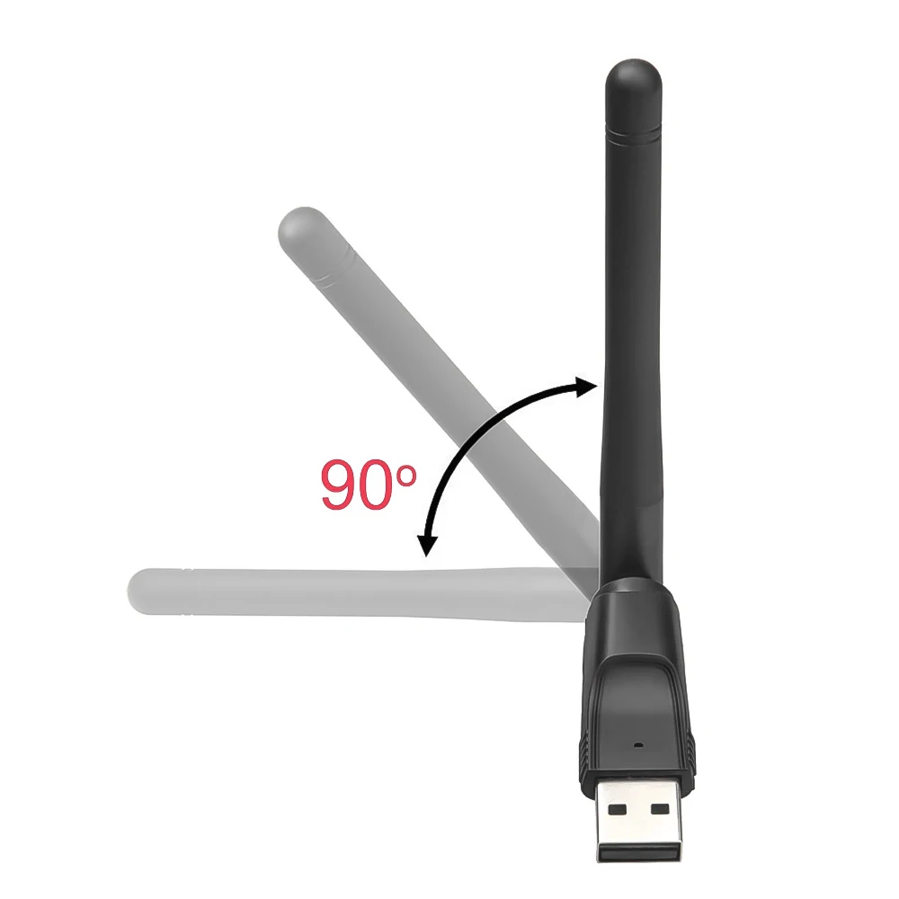 10 шт. Wi-Fi Беспроводной сетевая карта USB 2 0 150 м 802 11 b/g/n Сетевой адаптер с поворотная
