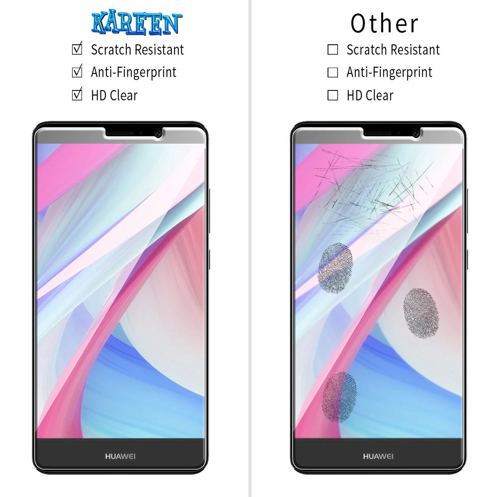 Закаленное стекло для защиты экрана Huawei Mate 8A 20 Lite 9 10 Pro Honor 8S V9 7A 3 шт.|Защитные