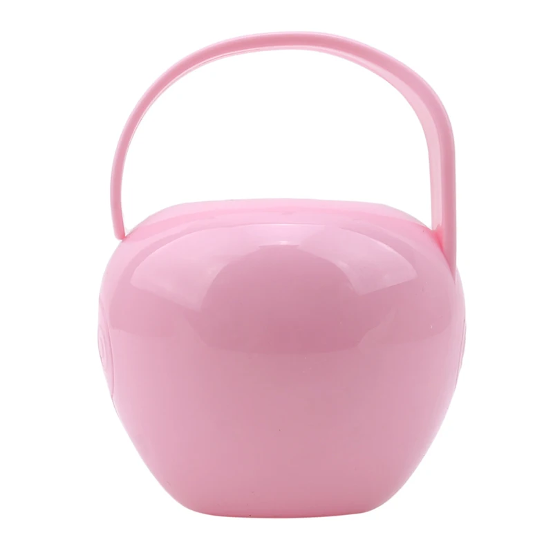 

Baby Pacifier Storage Box Solid Portable Infants Soother Pacifier Nipple Cradle Case Holder Travel Dust Box Cover