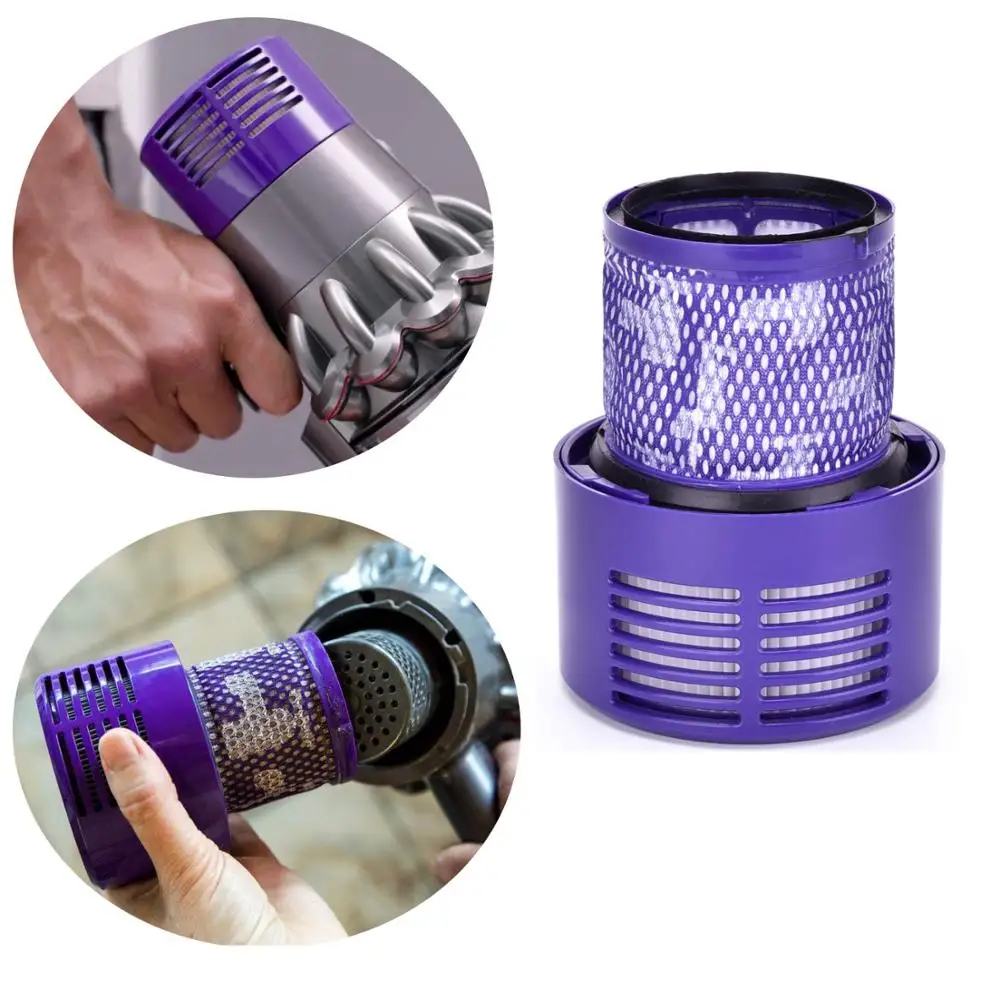 Моющийся фильтр HEPA для пылесоса Dyson Cyclone V10 SV12 Animal Absolute Total Clean Деталь № 969082