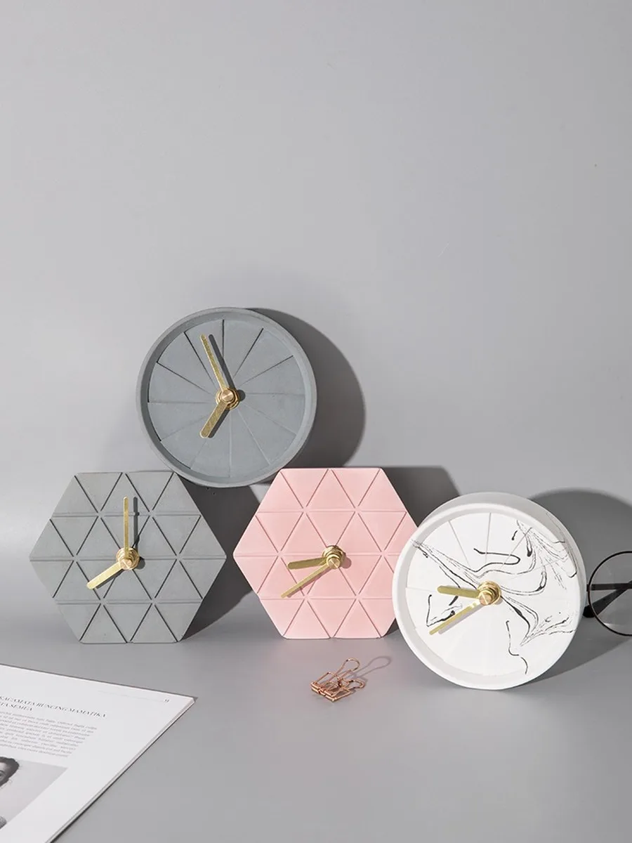 Цифровой будильник в скандинавском стиле современный традиционный для спальни