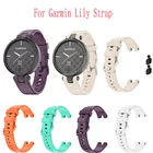 Ремешок силиконовый для наручных часов Garmin Lily, сменный Браслет для зарядного устройства Garmin Lily, аксессуары для умных часов