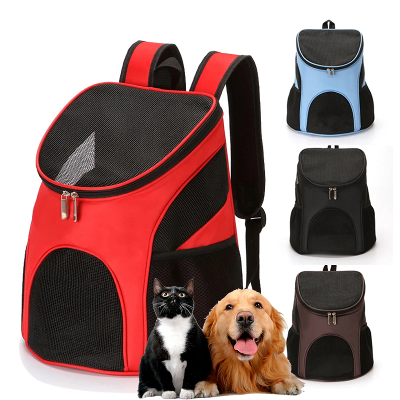 

Outdoor Cat Carrier Backpack Stylish Portable Breathable Pet Bag Carrier for Small Dogs Backpack for Bowls and Drinkers