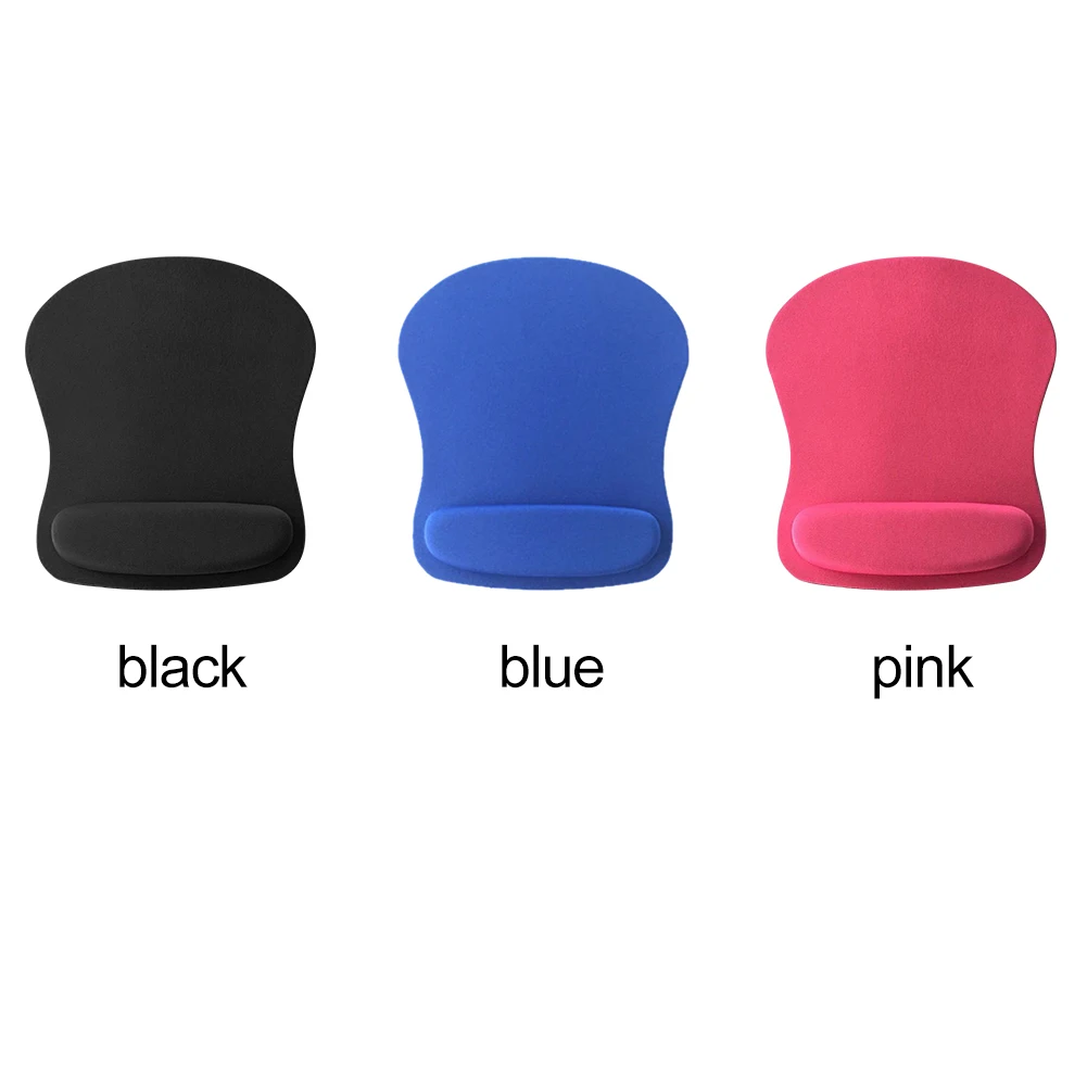

Anti Slip Raised Platform With Wrist Support Soft EVA Ergonomic Hand Rest Solid Mouse Pad Desktop Tablet PC Wear Resistant