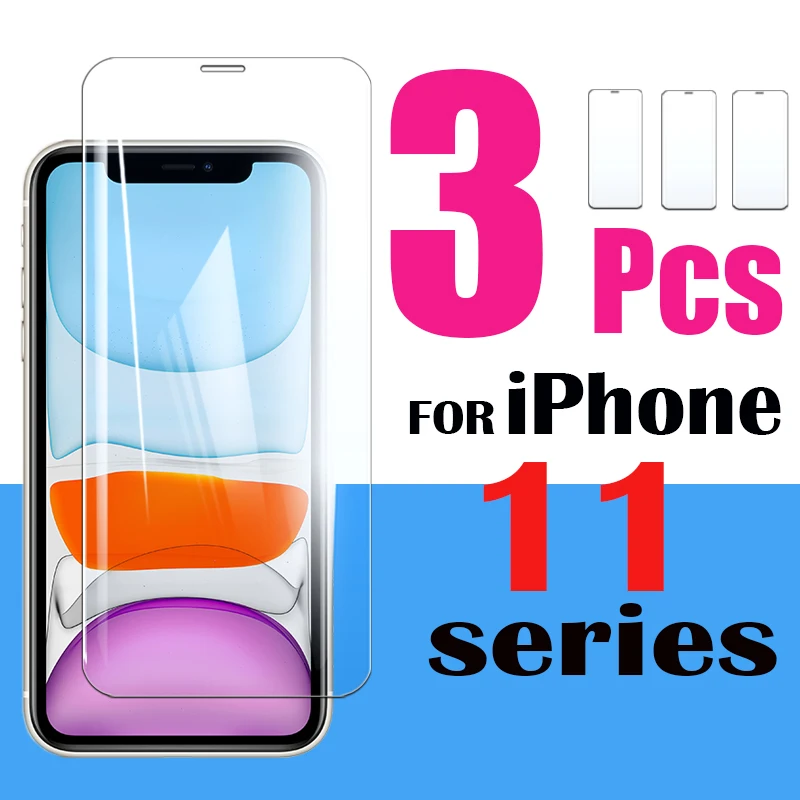 

2.5D Protective Glass for iPhone 11 Pro Max Screen Protector for iPhon 11Pro HD Tempered Glass Phone Film ScreenProtector