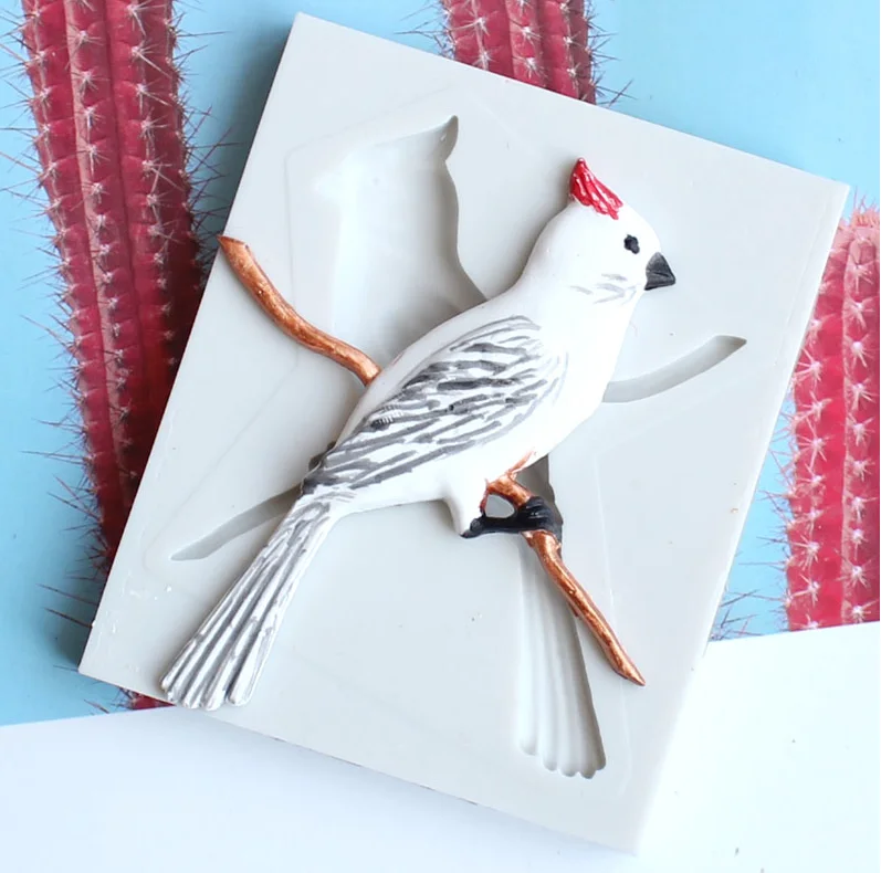 Силиконовая форма для торта в форме попугая - купить по выгодной цене |
