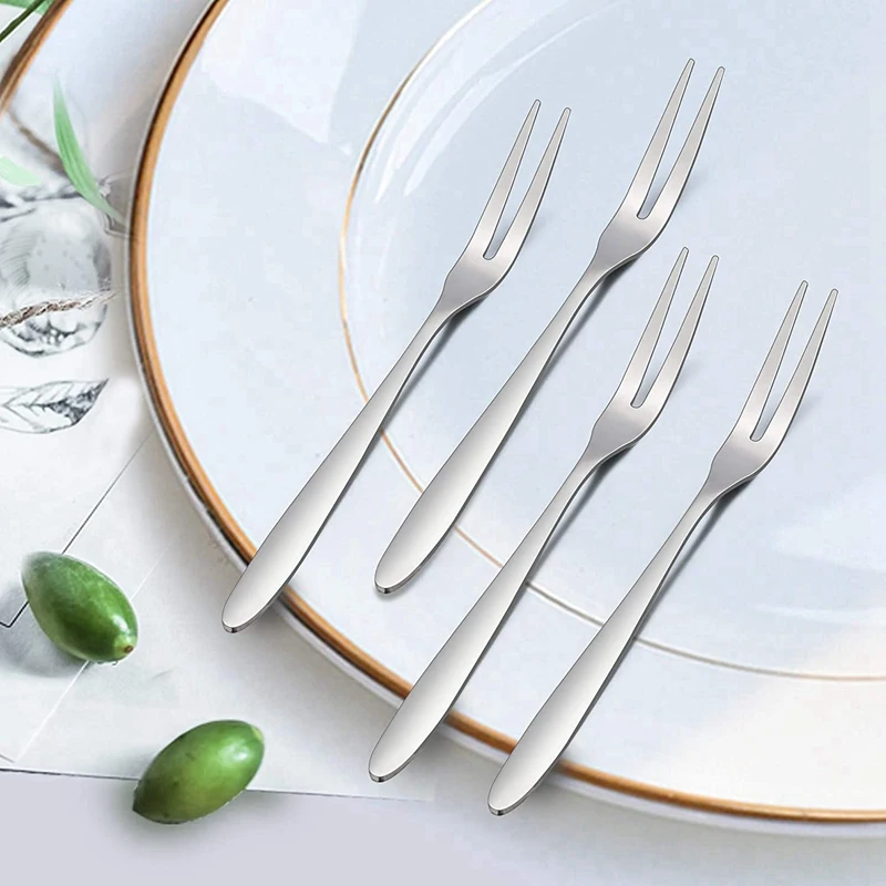 

Promotion! 4Pcs/Set Extra Thick Flexible Non-Slip Rectangle Plastic Cutting Mats Food Cutting Board & 12 Pcs Dessert Forks