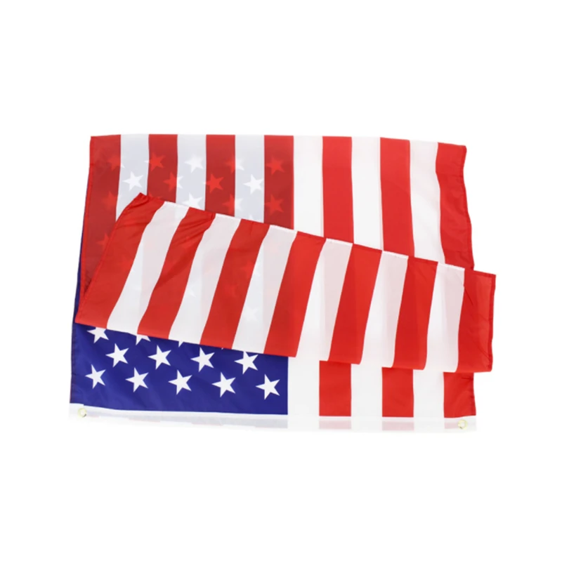 150x90 см Американский флаг США высокое качество двусторонний Печатный полиэстер