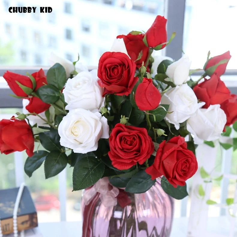 Оптовая продажа Высокая моделирования реального touch 3 головки искусственный