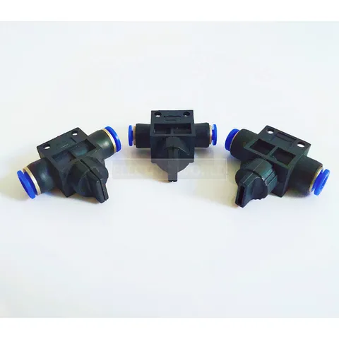 Т-образный соединитель, 2-ходовой ограничитель скорости потока, воздушный пневматический фитинг, наружный диаметр 10 мм, 8 мм, 12 мм, шланг, трубка, вставной в подключение, ручной клапан управления