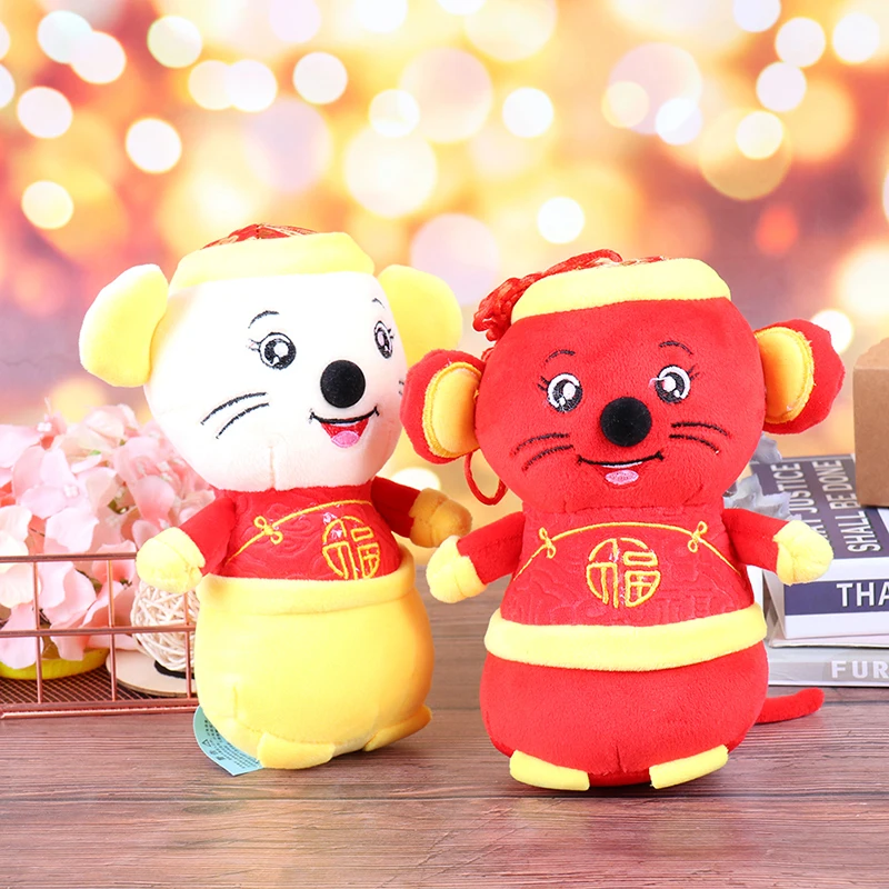 2020 китайский новый год вечерние украшения подарок крыса каваи Китай платье