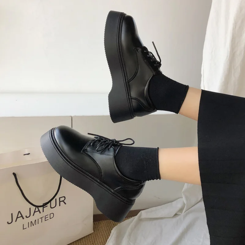 Женская повседневная обувь на плоской подошве Fujin весенне-осенняя дышащая