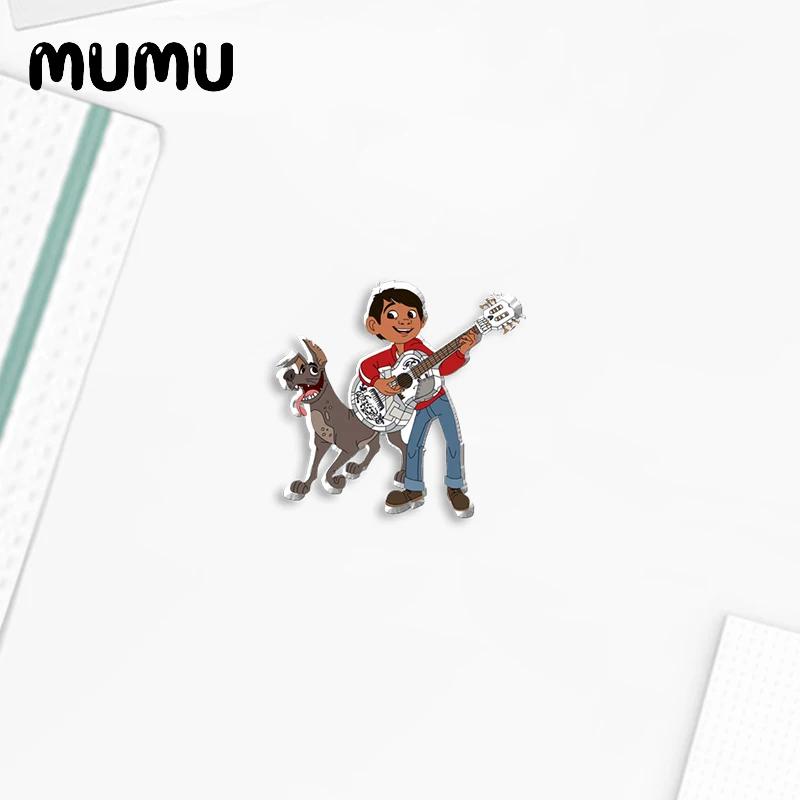 Новинка 2021 заколка для лацканов Coco Акриловые Броши Мигель Данте Хэллоуина ручная