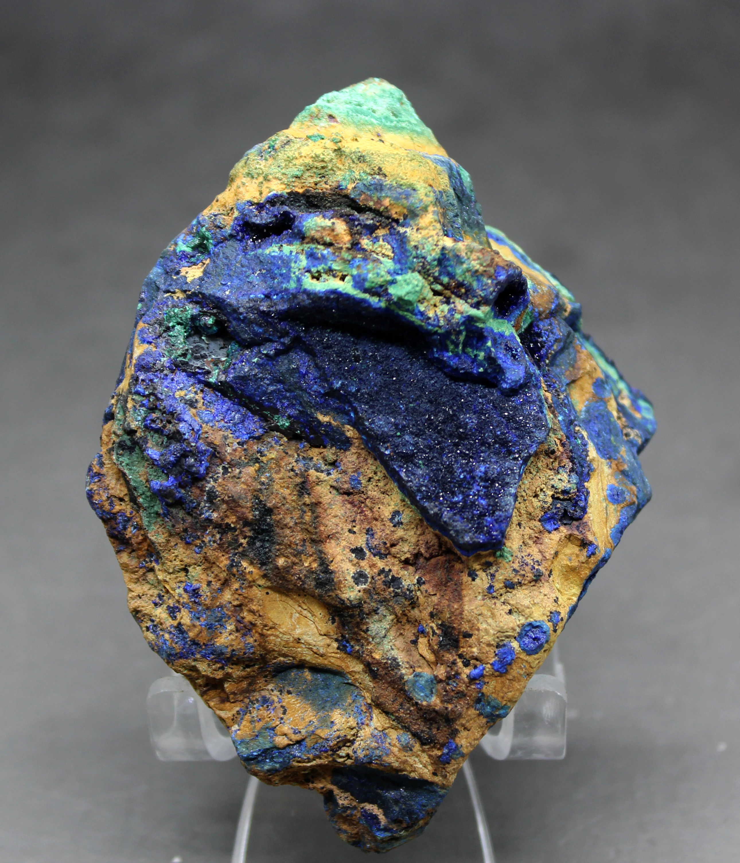 166 г натуральный Азурит и малахит симбиотический минерал хрустальные образцы