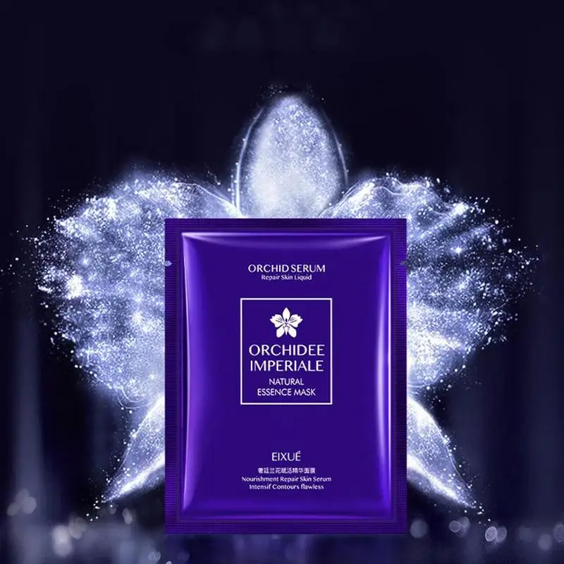Роскошная маска для лица с орхидеей глубокого пополнения женская ухода за кожей