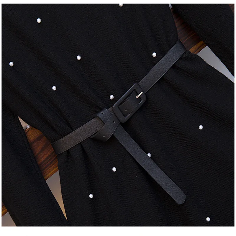 Большие размеры новинка 2019 осенне-зимний вязаный комплект из 2 предметов женские